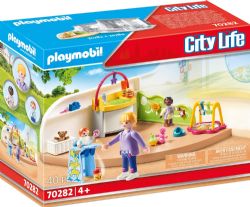 PLAYMOBIL CITY LIFE - ESPACE CRÈCHE POUR BÉBÉ #70282